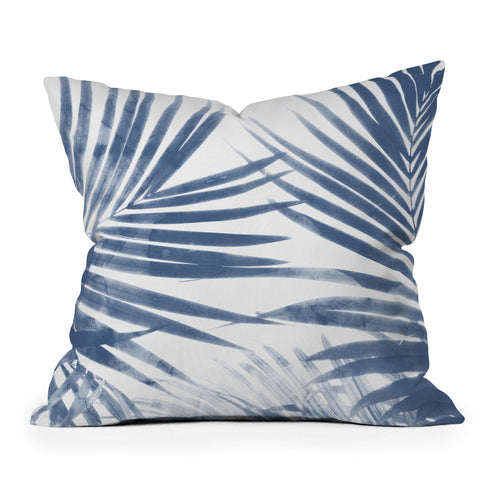 Emanuela Carratoni Serenity Palms Outdoor Throw Pillow