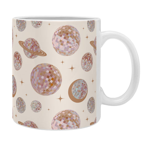 Emanuela Carratoni Space Disco Balls Coffee Mug