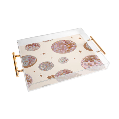 Emanuela Carratoni Space Disco Balls Acrylic Tray