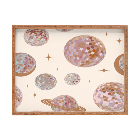 Emanuela Carratoni Space Disco Balls Rectangular Tray