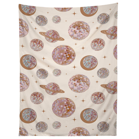 Emanuela Carratoni Space Disco Balls Tapestry