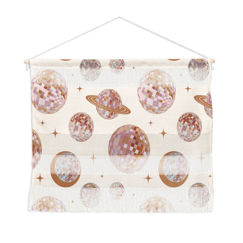 Emanuela Carratoni Space Disco Balls Wall Hanging Landscape