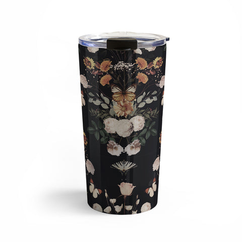 Emanuela Carratoni Spring Floral Geometry Travel Mug