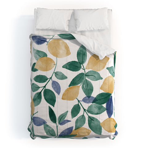 Emanuela Carratoni Spring Lemons Comforter