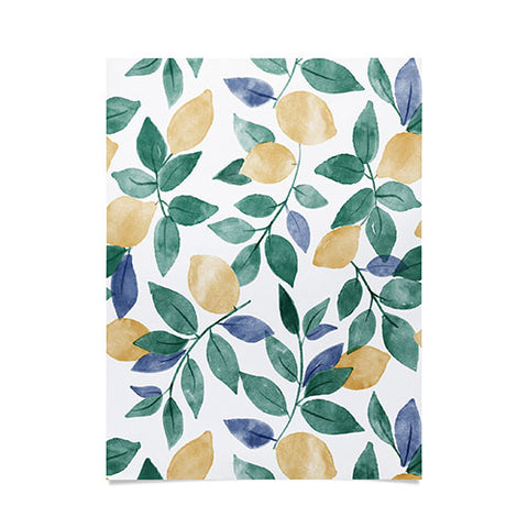 Emanuela Carratoni Spring Lemons Poster