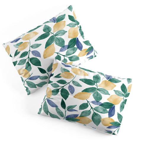 Emanuela Carratoni Spring Lemons Pillow Shams