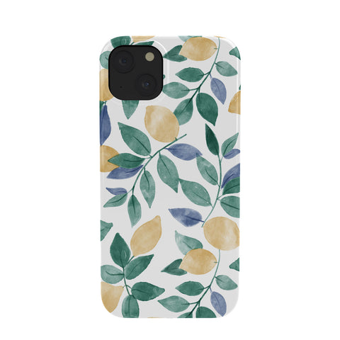 Emanuela Carratoni Spring Lemons Phone Case