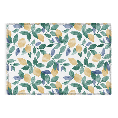 Emanuela Carratoni Spring Lemons Outdoor Rug