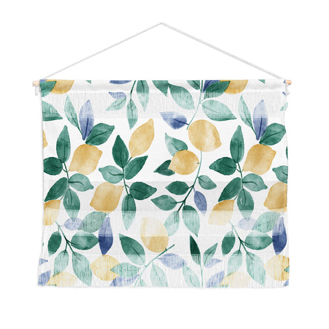 Emanuela Carratoni Spring Lemons Wall Hanging Landscape