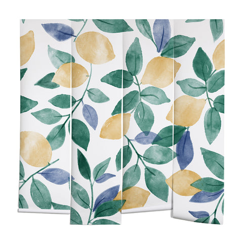 Emanuela Carratoni Spring Lemons Wall Mural