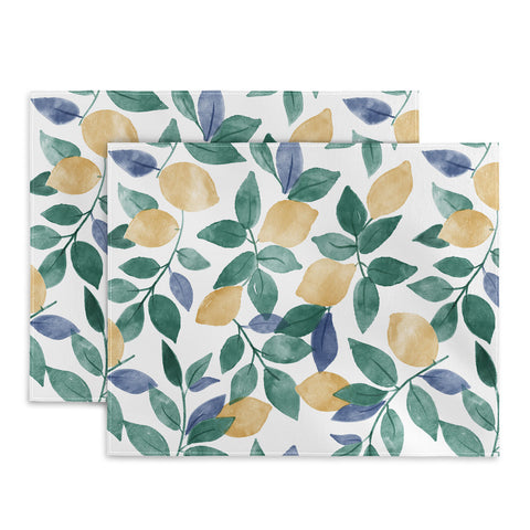 Emanuela Carratoni Spring Lemons Placemat