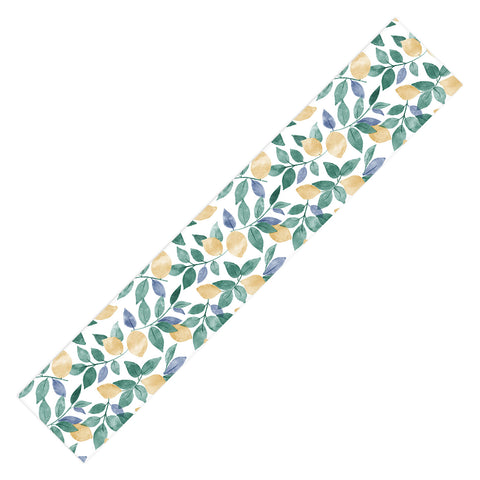 Emanuela Carratoni Spring Lemons Table Runner