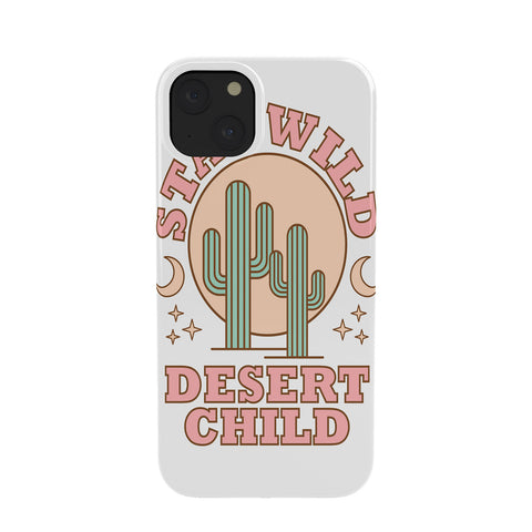 Emanuela Carratoni Stay Wild Desert Child Phone Case