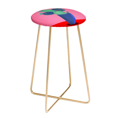 Emanuela Carratoni Summer Cactus Counter Stool