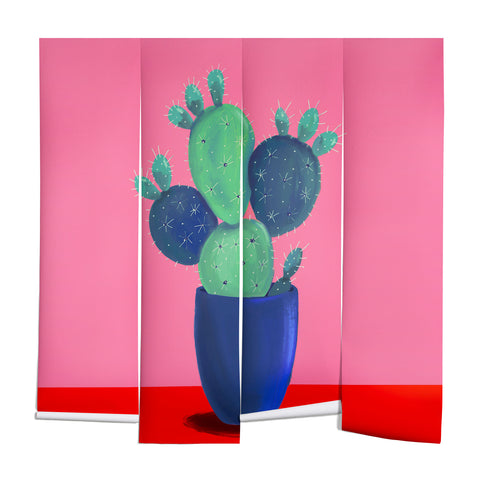 Emanuela Carratoni Summer Cactus Wall Mural