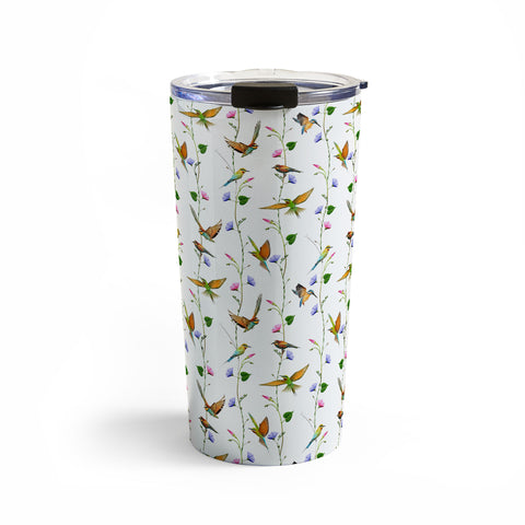 Emanuela Carratoni The Birds Garden Travel Mug