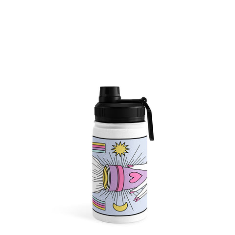 Emanuela Carratoni The Coffee Lovers Tarot Water Bottle