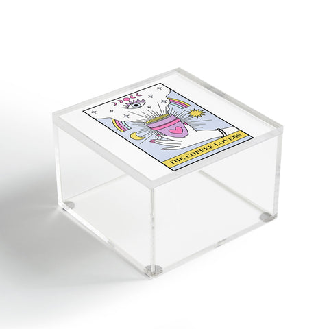 Emanuela Carratoni The Coffee Lovers Tarot Acrylic Box
