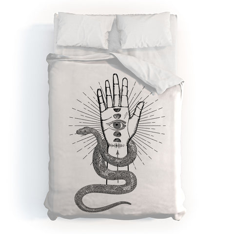 Emanuela Carratoni The Future is Yours Duvet Cover