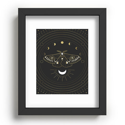Emanuela Carratoni The Moon Moth Recessed Framing Rectangle