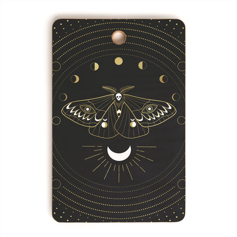 Emanuela Carratoni The Moon Moth Cutting Board Rectangle