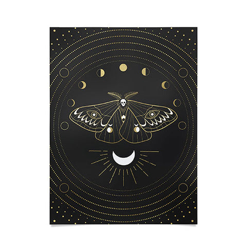 Emanuela Carratoni The Moon Moth Poster