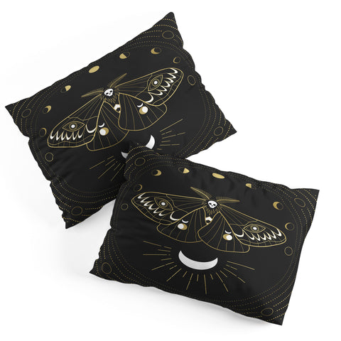 Emanuela Carratoni The Moon Moth Pillow Shams