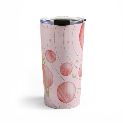 Emanuela Carratoni The Pink Solar System Travel Mug