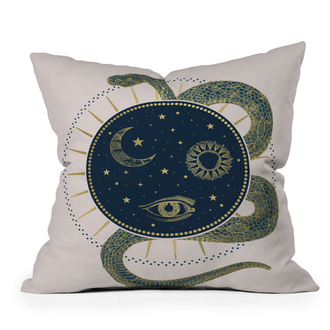 Emanuela Carratoni The Rebirth Throw Pillow