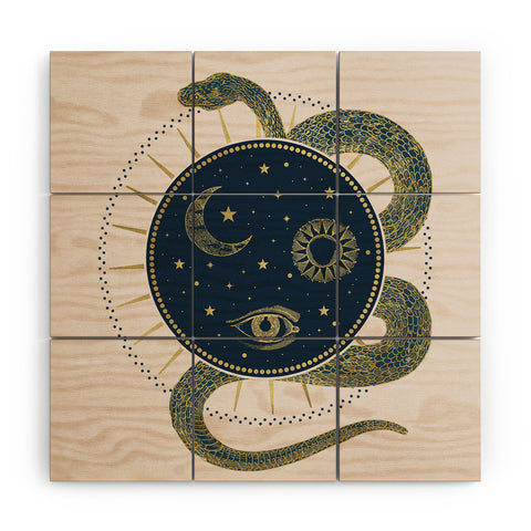 Emanuela Carratoni The Rebirth Wood Wall Mural