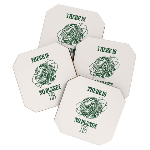 Emanuela Carratoni There is no Planet B Coaster Set