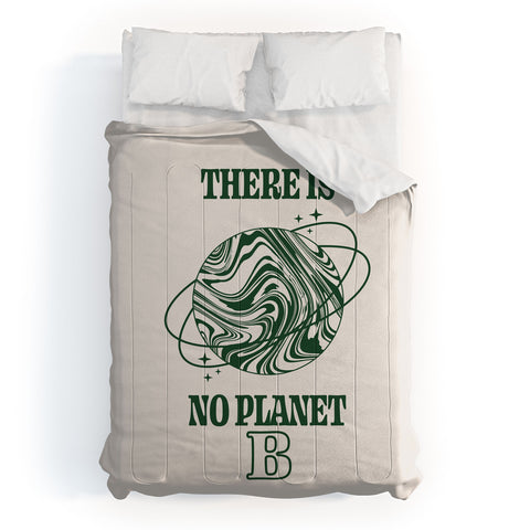 Emanuela Carratoni There is no Planet B Comforter