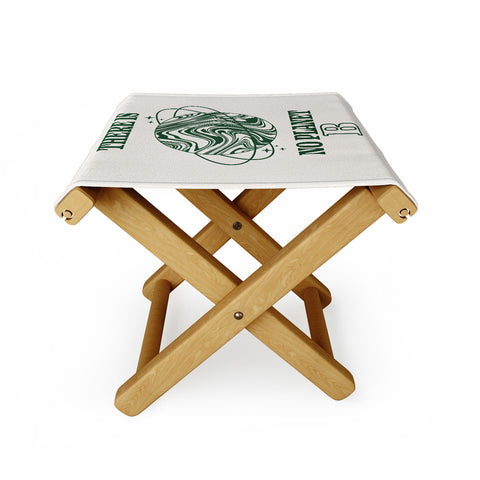 Emanuela Carratoni There is no Planet B Folding Stool