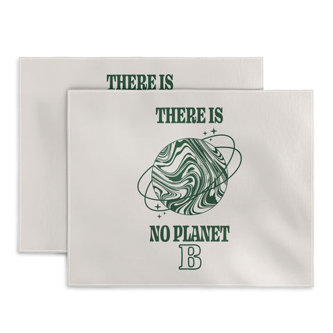 Emanuela Carratoni There is no Planet B Placemat