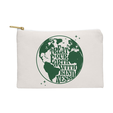 Emanuela Carratoni Treat our Earth with Kindness Pouch