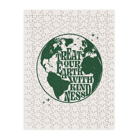 Emanuela Carratoni Treat our Earth with Kindness Puzzle