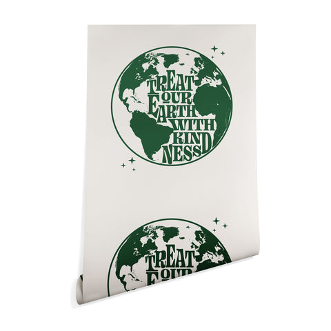 Emanuela Carratoni Treat our Earth with Kindness Wallpaper