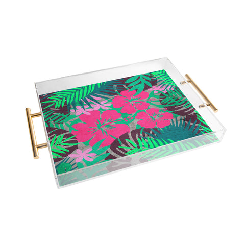 Emanuela Carratoni Tropicana Style Acrylic Tray