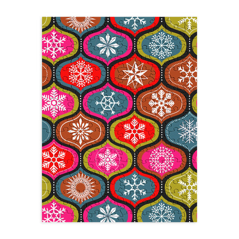 Emanuela Carratoni Vintage Christmas Geometry Puzzle