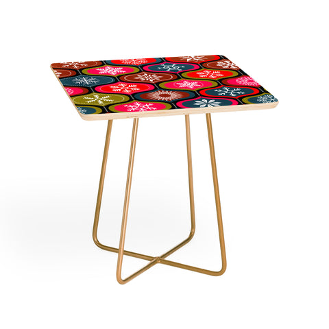 Emanuela Carratoni Vintage Christmas Geometry Side Table