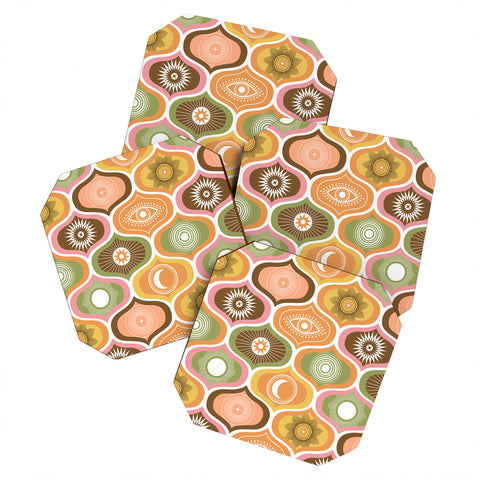 Emanuela Carratoni Vintage Decorations Coaster Set