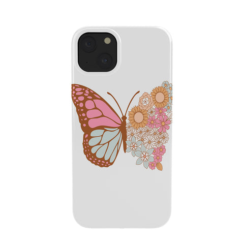 Emanuela Carratoni Vintage Floral Butterfly Phone Case