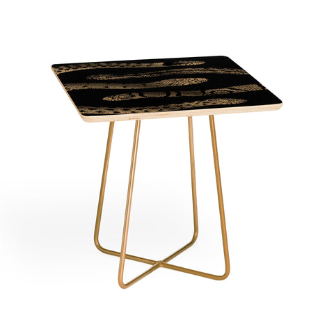 Emanuela Carratoni Vintage Golden Snakes Side Table