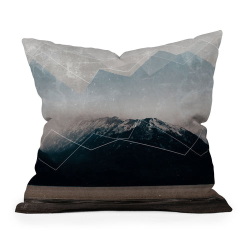 Emanuela Carratoni When Winter comes Outdoor Throw Pillow