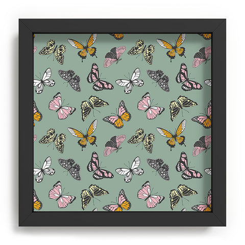 Emanuela Carratoni Wild Butterflies Recessed Framing Square