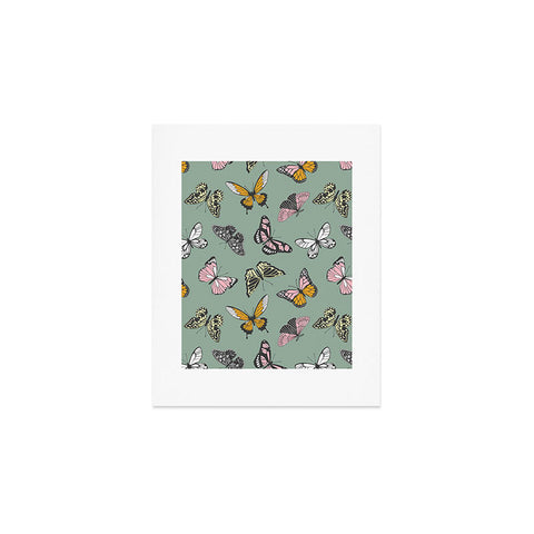 Emanuela Carratoni Wild Butterflies Art Print