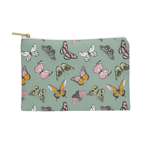 Emanuela Carratoni Wild Butterflies Pouch