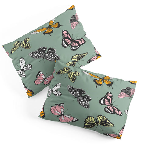Emanuela Carratoni Wild Butterflies Pillow Shams