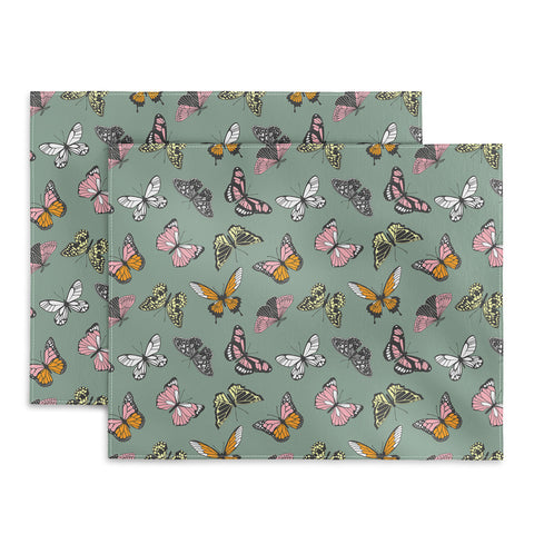 Emanuela Carratoni Wild Butterflies Placemat