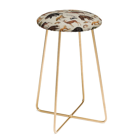 Emanuela Carratoni Wild Forest Animals Counter Stool